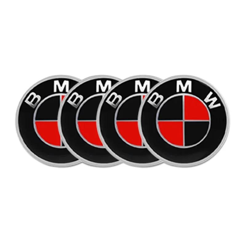 1/4pcs Lot 56mm Wheel Hub Cap Emblem Sticker Car Decoration For BMW Performance F25 F26 F15 F16 E90 E91 E92 E60 E84 G22 X3 X5 X6