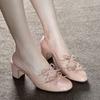 Fashion Woman Mary Jane Shoes Fashion Luxury High Heels Comfortable Sneakers Female 2025 New All-Match Ballet Flats Dress Lolita Shoes