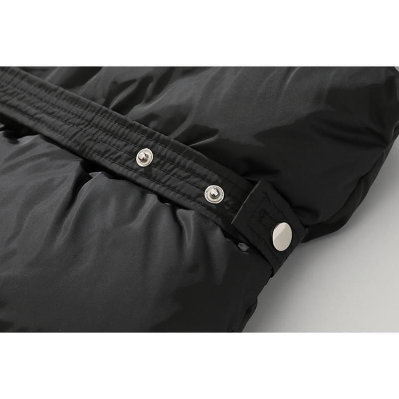 Down Cotton Vest for Women To Look Slim and Stylish New Fashion Autumn and Winter Stand Up Collar, Clip Waist, Versatile Sleeveless Camisole