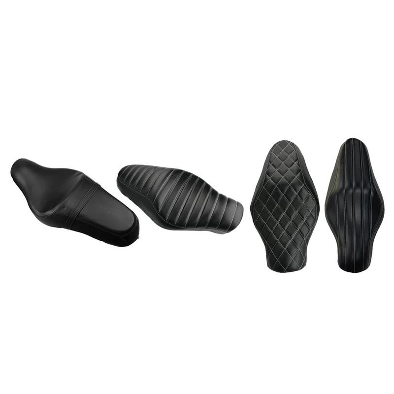 MagiDeal Artificial Leather Driver+Rear Passenger Seat for Harley Sportster 883
