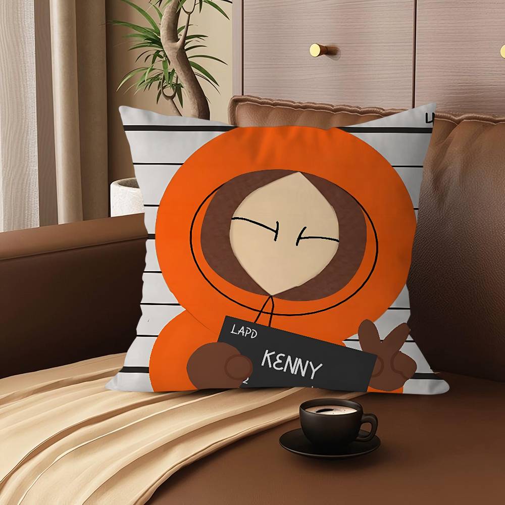 S-South P-Park Pillow Gifts Home Office Furnishings Bedroom Sofa Car Cushion Cover Case 45x45cm