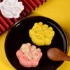 2 stk 75G Kjekstempel Kinesisk År Månekakeformsett Drage Ru Yi DIY Håndpresse Fondant Bakverk Husholdnings Kjøkkenverktøy Selskap