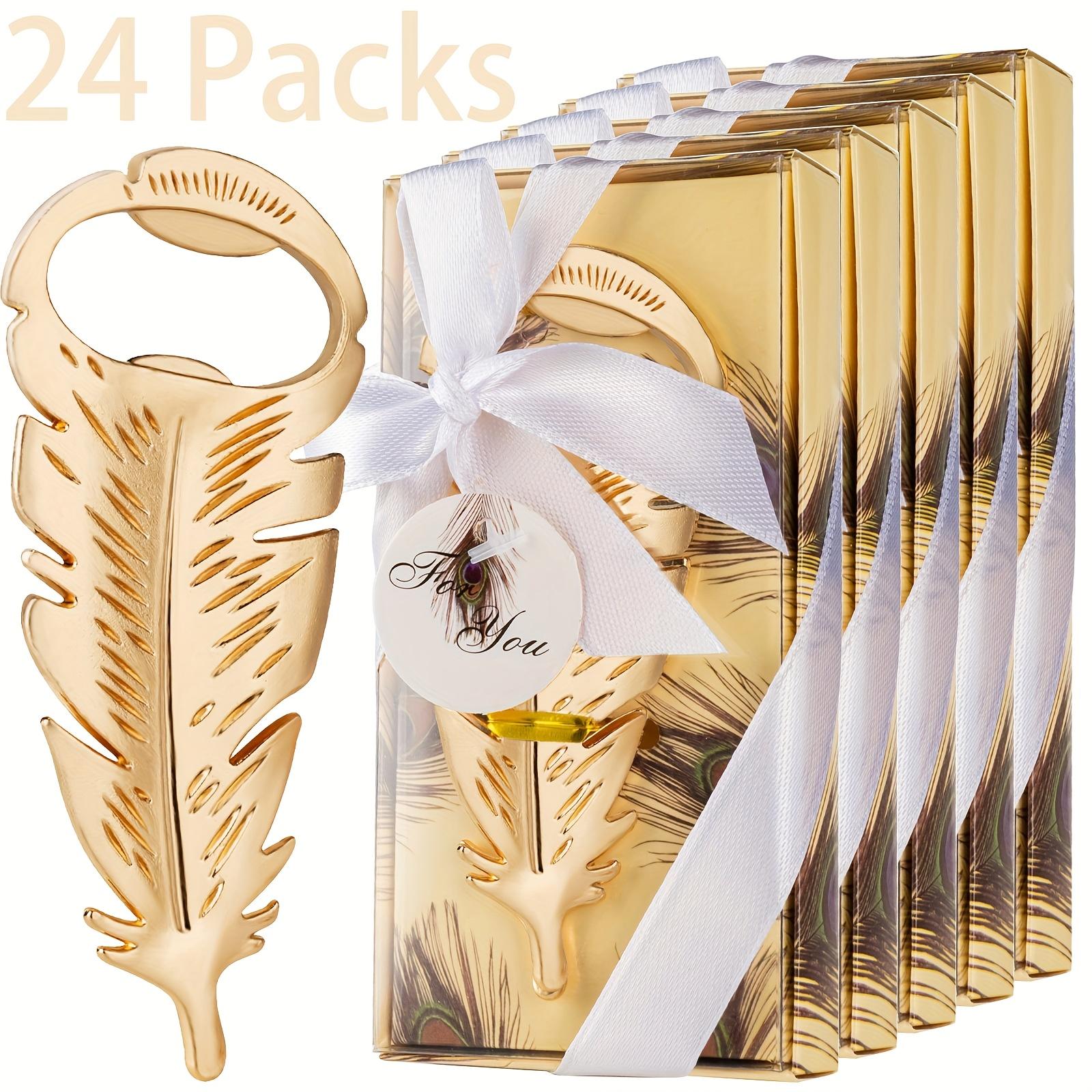 

Feather bottle openers,party decorations and souvenirs,birthday party gifts,gifts for guests,bar and kitchen supplies,wedding and bridal showers gifts 24 Packs
