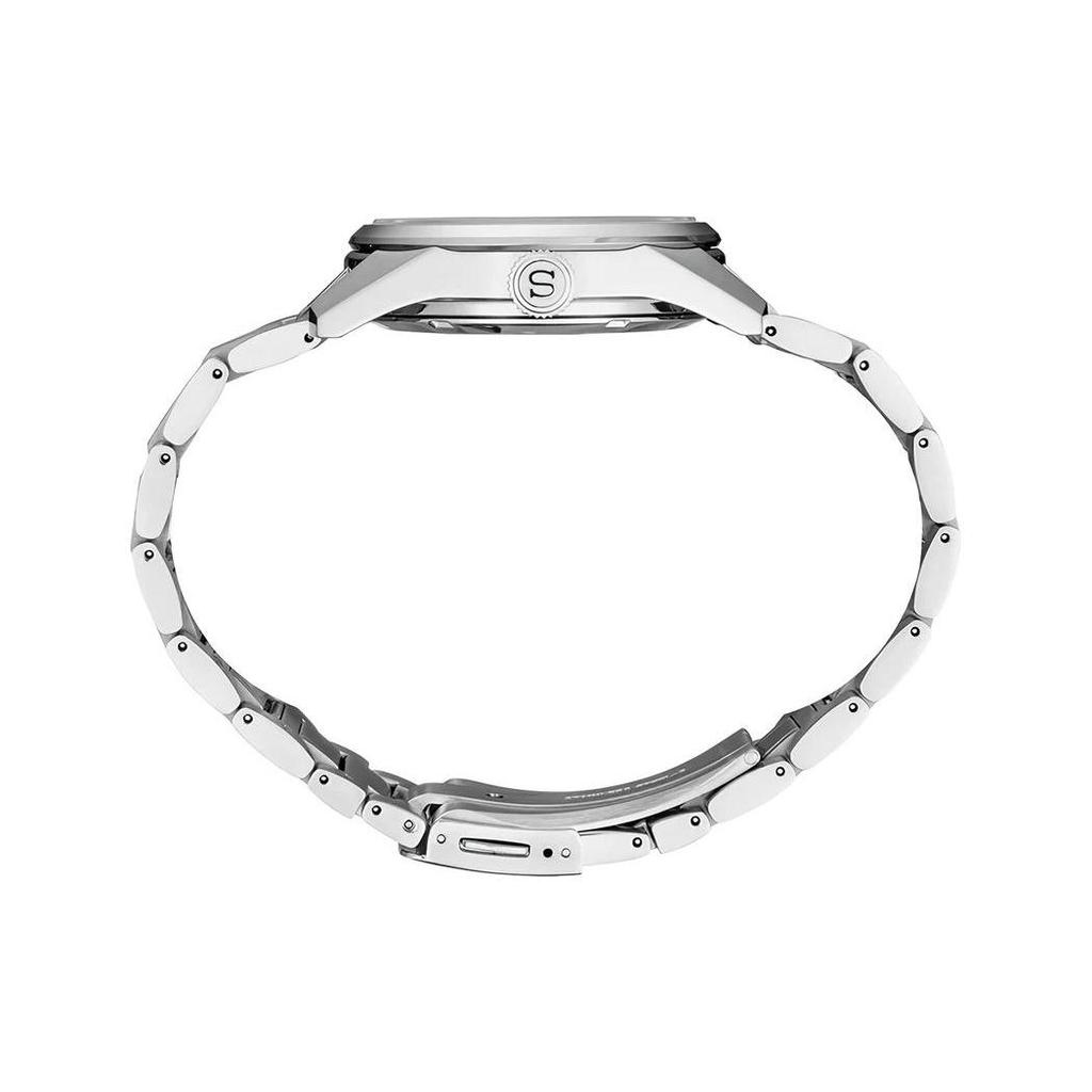 SEIKO Pre Meter Collection Mechanical Movement Stainless Steel Strap Watch Men's Watches Gray Dial SPB277J1