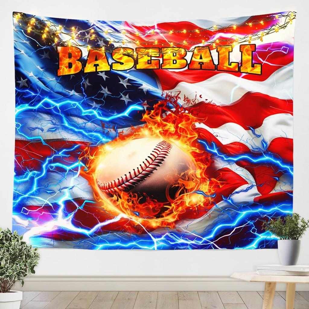 Basketball Tapestry Black White Tapestry Wall Hanging For Kids Boys Girls Basketball Court Print Wall Tapestry Ball Game Wall