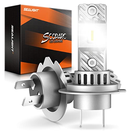 

Светодиодная фара SEALIGHT h7, светодиодная лампа, для мотоциклов/автомобилей, высокая яркость, 12000 лм, 40 Вт, совместимость с 12 В, 6000 К, срок службы более 50 000 часов,