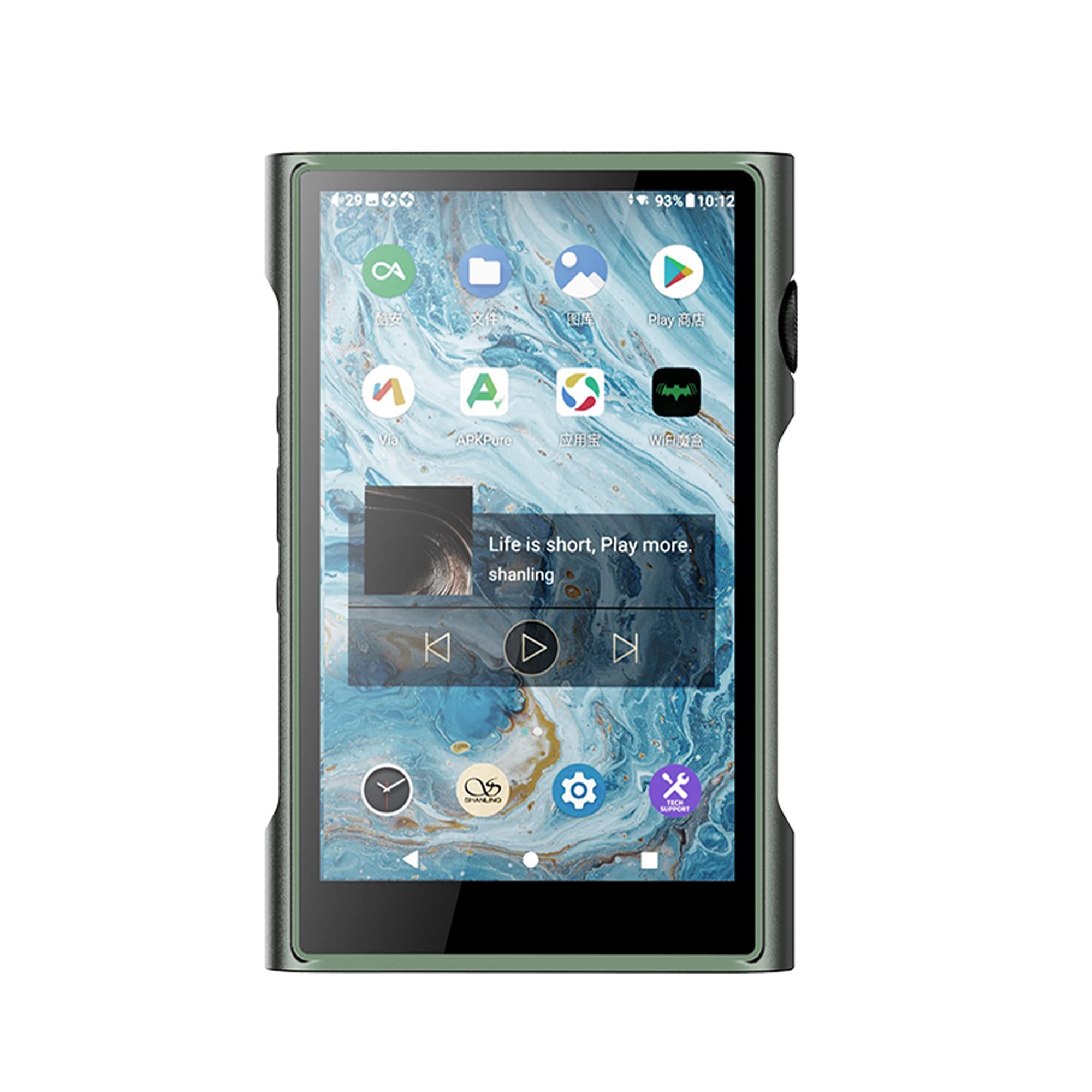 

Shanling M3 Ultra Shanling Android Audio Player High Resolution Lossless HD DAP LDAC Snapdragon665 3.5mm 4.4mm (Green)