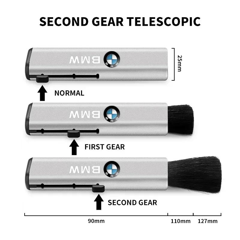 1 Pcs Car Retractable Cleaning Brush For BMW G30 G32 G01 G02 G05 G06 G07 G26 G23 G22 F40 F20 G08 G16 G15 G14 G12 Accessories