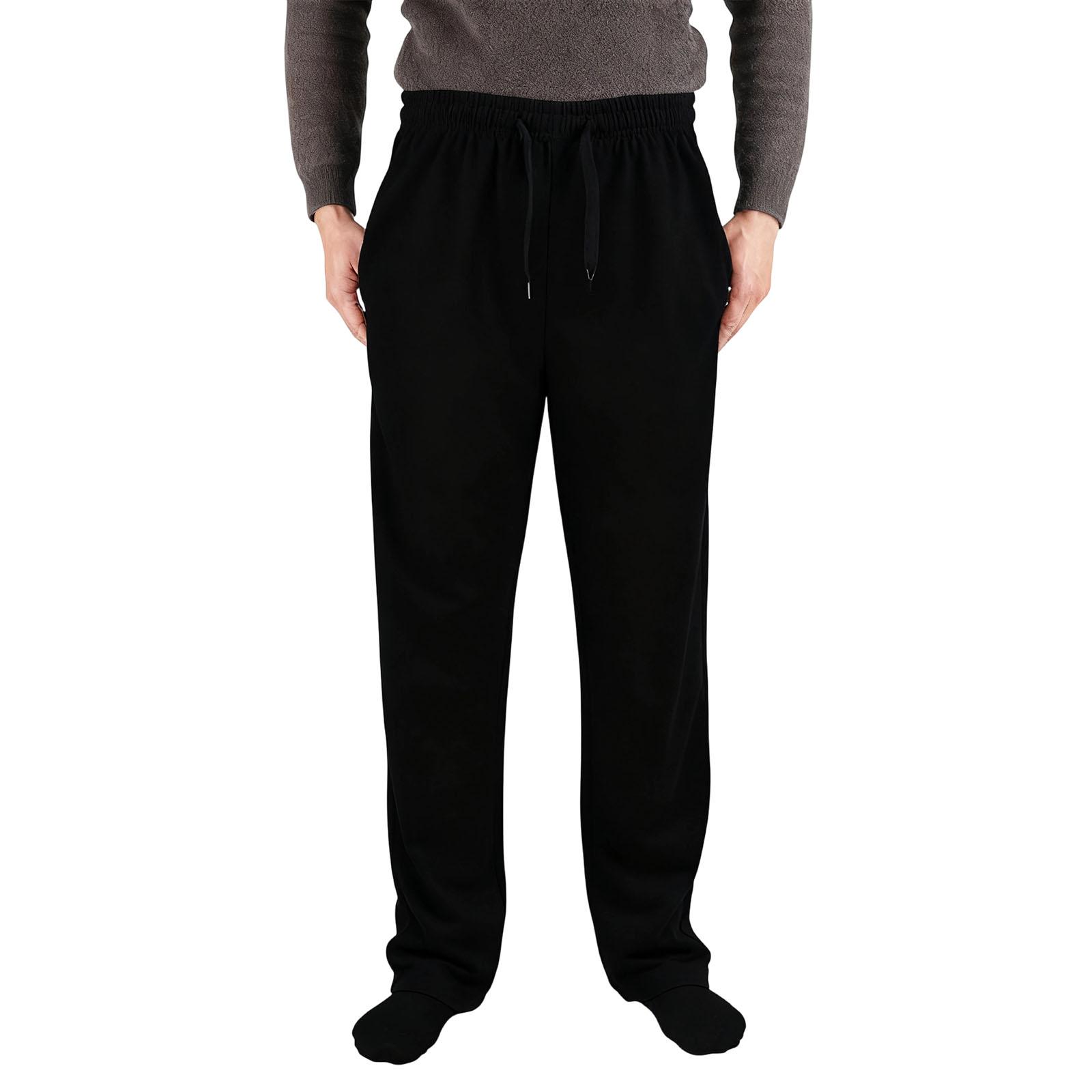 

Мужские Спортивные Повседневные Однотонные Прямые Брюки-цилиндры L