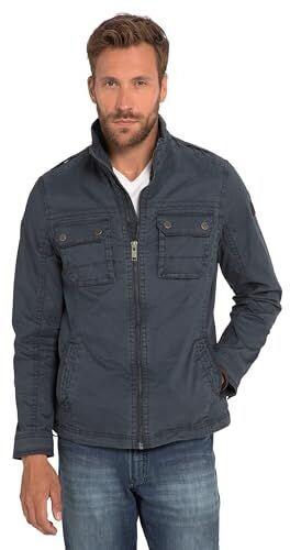 Демисезонная куртка JP 1880 Baumwolljacke mattes nachtblau