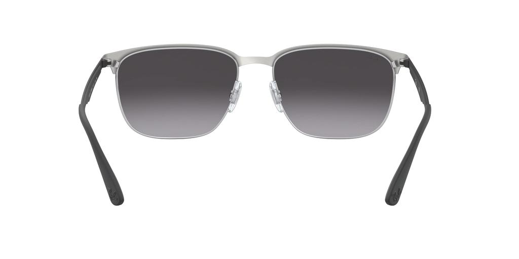 Black On Size 59 Ray-Ban Sunglasses, Silver, Japan, (Free Size)