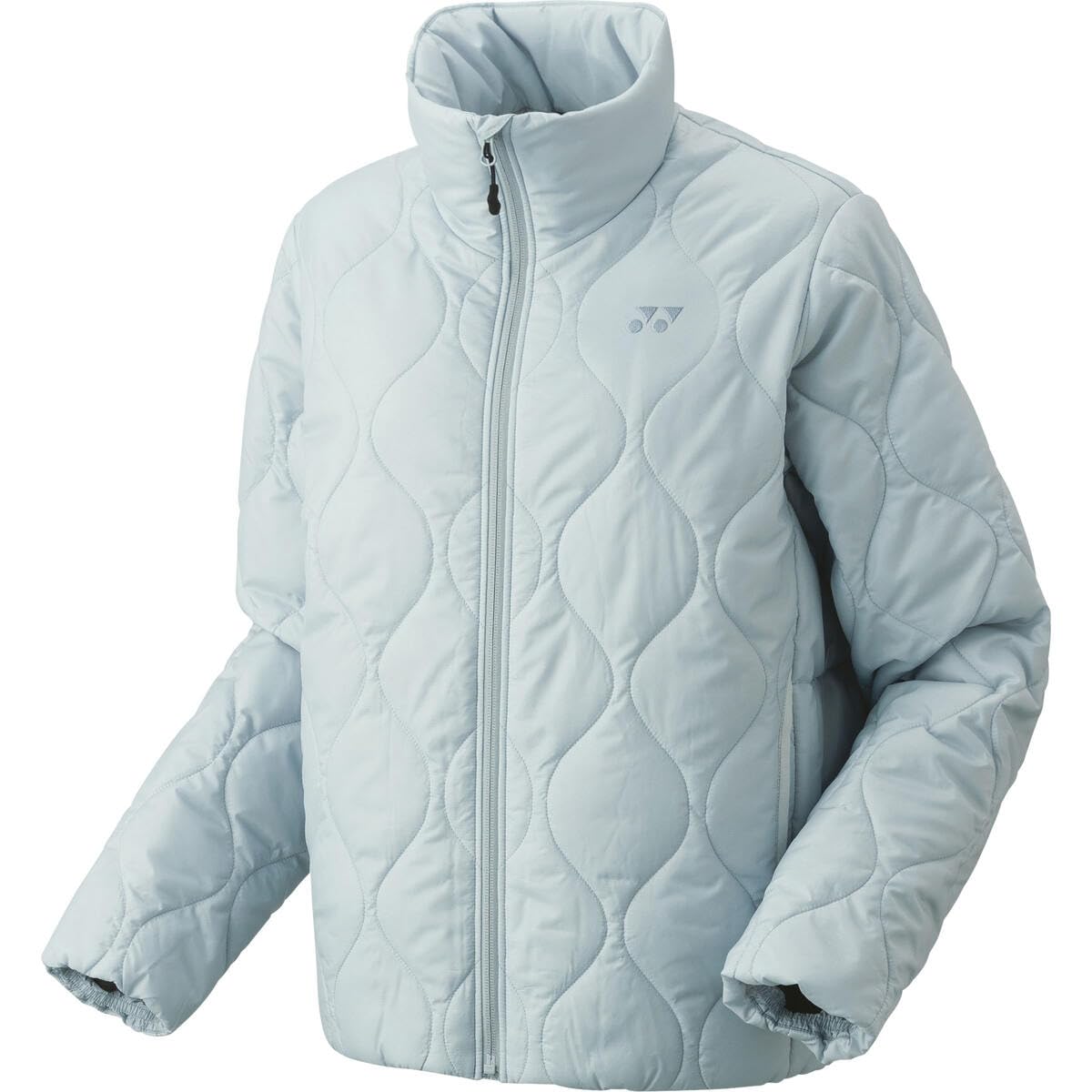 

Yonex Padded Jacket 98074 Silver Gray L Women s (024)