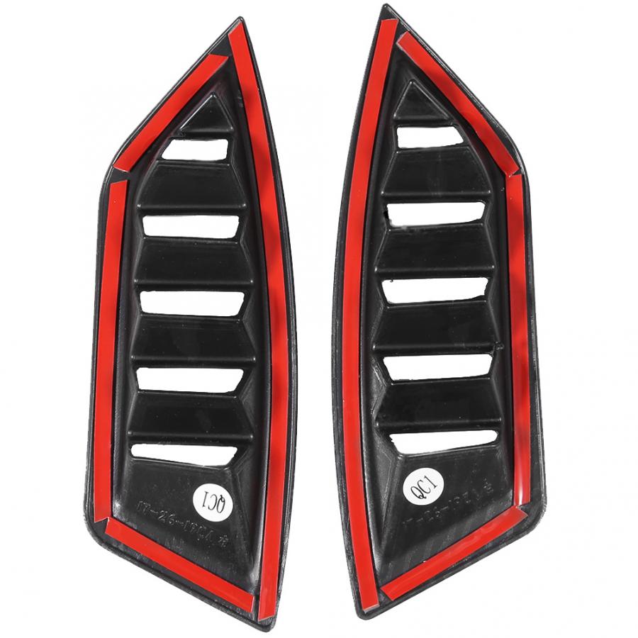 2 bucăți din fibră de carbon autocolant de decorare a capacului de evacuare a aerului de aerisire potrivit pentru Subaru Forester SK auto auto