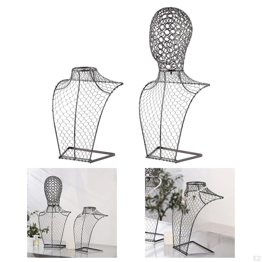 Stojak na biżuterię Stojak na naszyjniki Popiersie Ozdoba Model wisiorka dla