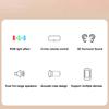 USB Wired Loudspeaker with RGB Lights Portable Mini Speaker Wired Volume Control Mini Desktop Speaker for Home Desk