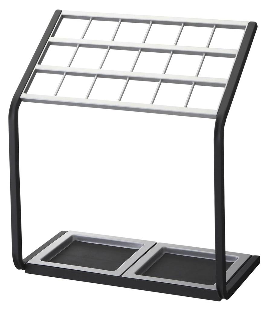 Yamazaki Umbrella W45 x D24 x 6295 Stand, Black, Approx. H50cm, US-MV