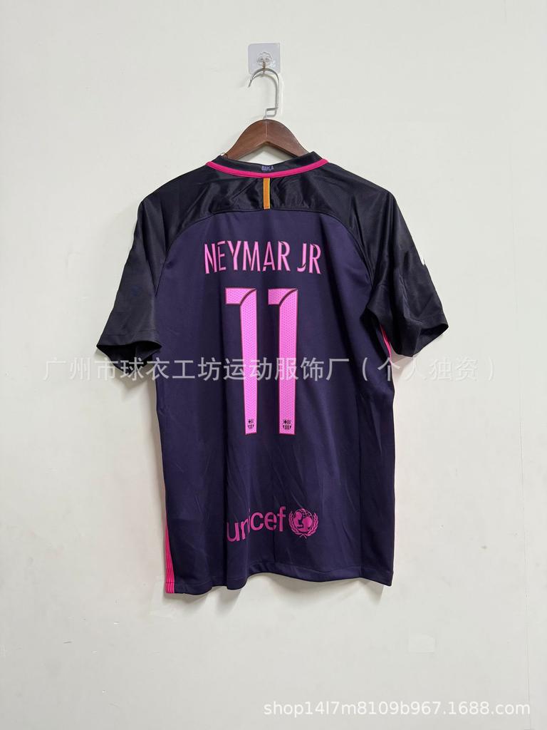 0607AC Milan No. 22 Kaka Retro Style Star Barcelona Santos Brazil Short-sleeved Football Clothes