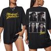 Michael Jackson Roi de la Pop Rétro Musique Fan Impression T-shirts Homme Femme Été Oversize T-shirts Oversize Unisexe Harajuku haute qualité