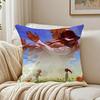 Futuristic Musical Korean Anime AAlien Stage Cushion Cover Pillowcase Antidustmite living Room Sofa Decor Cushion Room