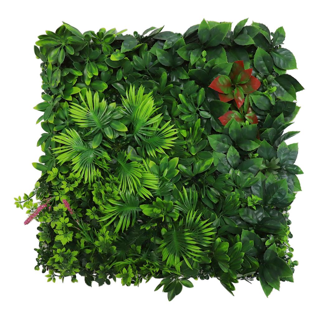 Synthetic Grass Wall Panel Home Decor Artificial Plant Flower Background