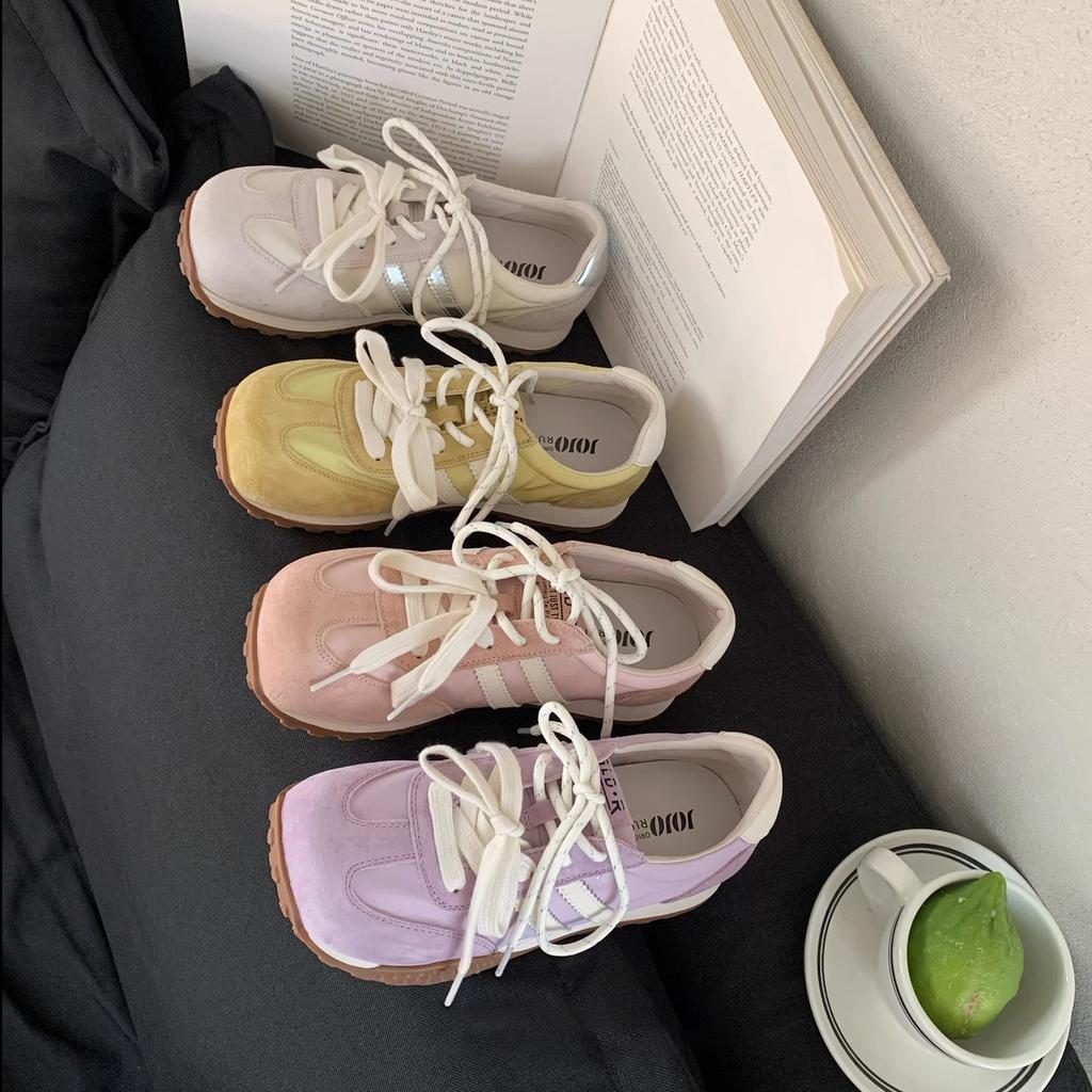 Dopamine Purple Forrest Gump Shoes Women's 2025 New Spring and Summer Soft-soled Ballet Training Shoes Light Leisure Sports Commuting