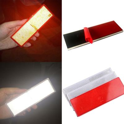 2Pcs Safe Reflective Durable Car Stickers Practical Accessories Safety Car Safety Reflective Decals for Truck