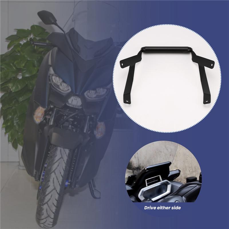 Motorcycle Front Phone Stand Holder Smartphone Phone GPS Navigaton Bracket For  XMAX 300 XMAX300