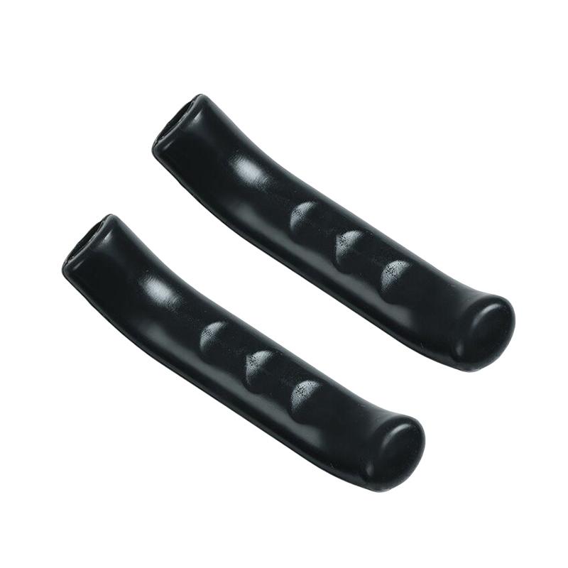 

1 пара чехлов на тормозные ручки велосипеда, силиконовые грипсы, защитные чехлы на руль велосипеда чёрный