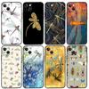 Dragonfly Insect Pattern For Huawei Nova 11i 7i 8i 12i 12s Y73 Y70 Y90 Y60 Y72 Y61 Y91 9 10 SE P40 Lite P30 Pro Case