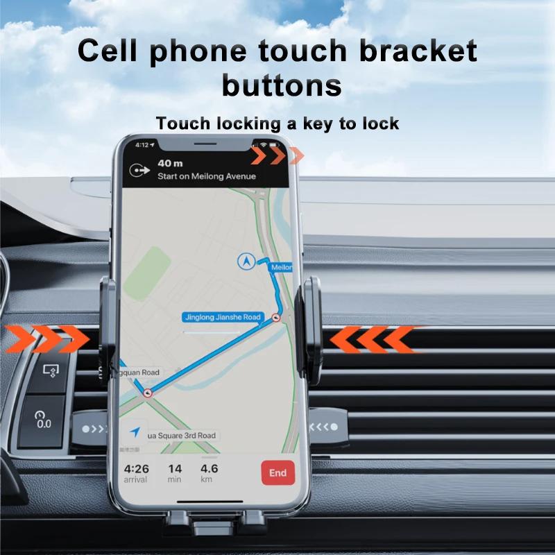 Car Dashboard Phone Holder Adjustable In Vertical and Horizontal Directions, Provides High Stability and Strong Adhesion