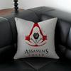 Assassin'S Creed Game Cushion Cover Natural Linen Pillowcase Set, All-In-One Decor For Sofa, Bedroom & Chair