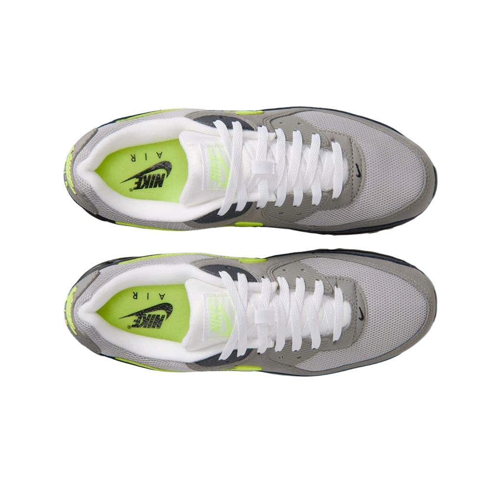 Nike Air Max 90 Neon Men Sneakers Black Neon-Yellow-Nathracite-Light-Charcoal-Pearl-Grey-White IQ0289-010