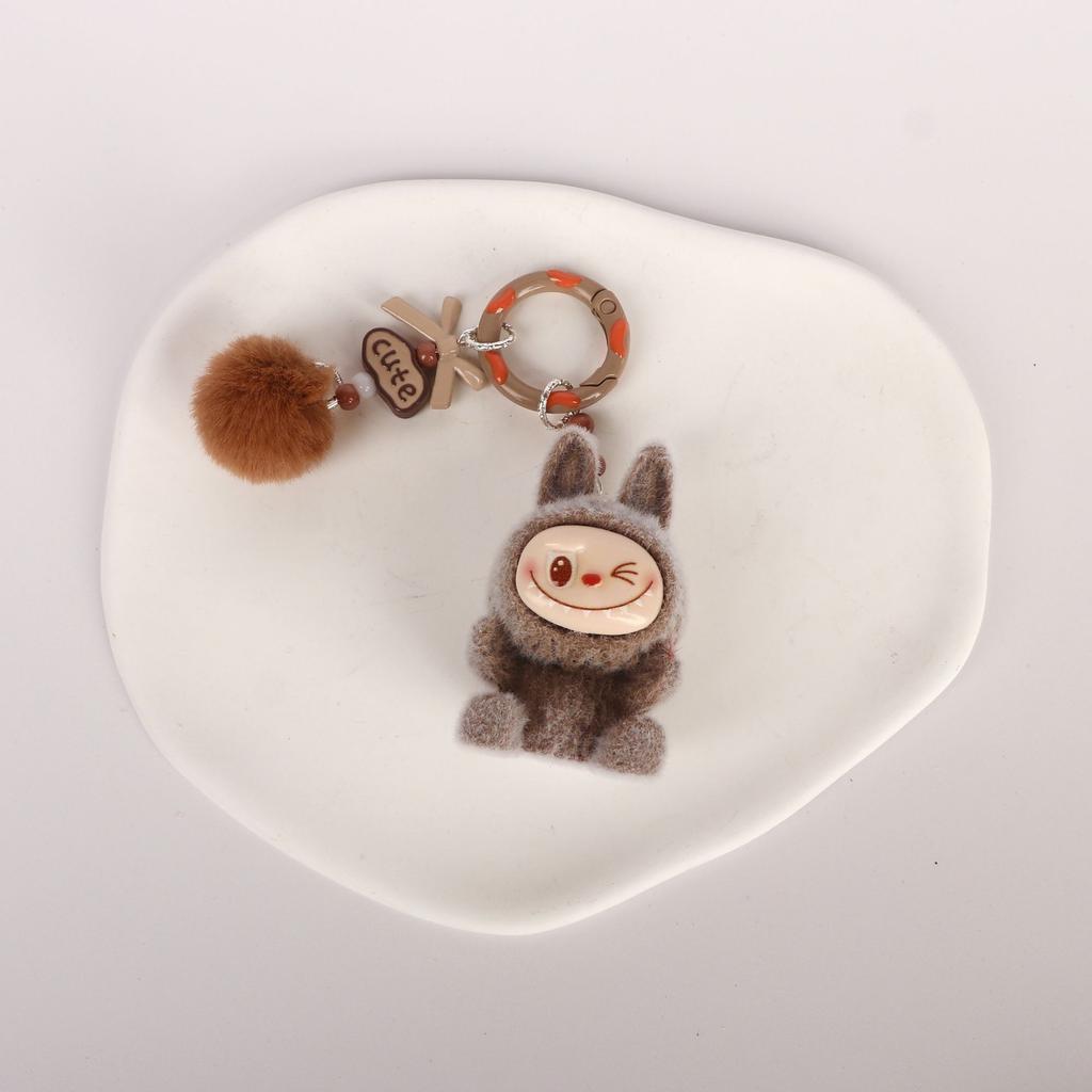 1 Piece of Fabric Hanger Toy Keychain Plush Toy Children's Festival Gift Plush Toy Blind Box Gift