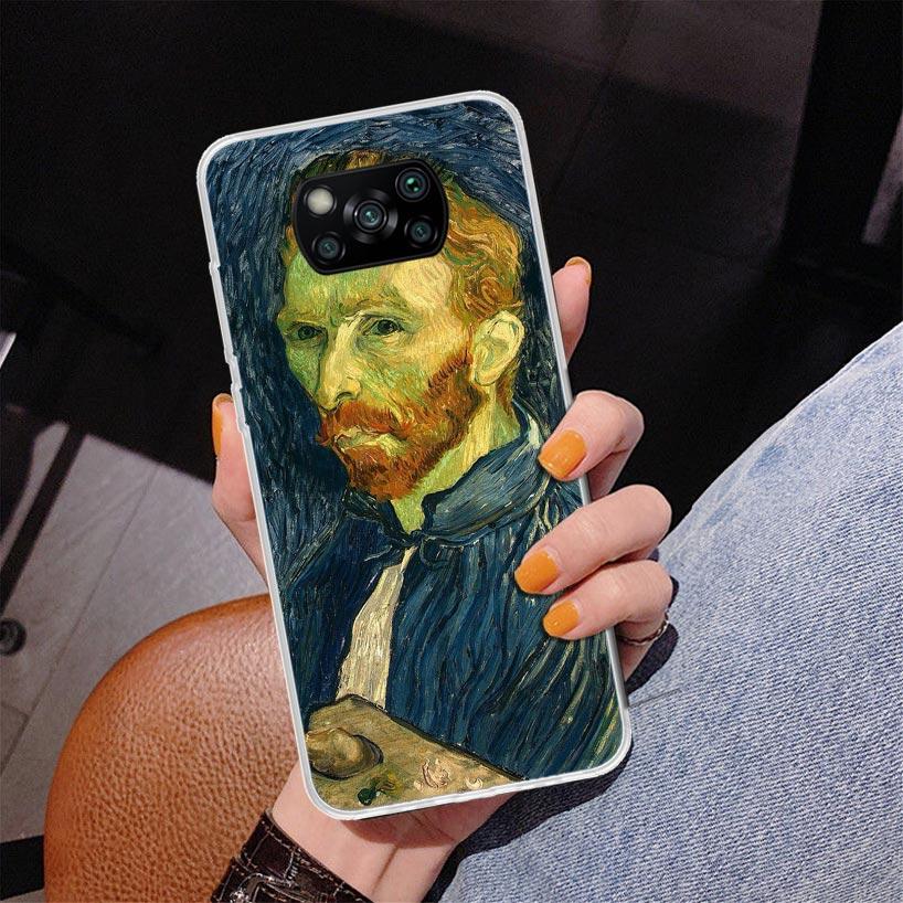 Van Gogh Oil Art Painting Phone Case For Xiaomi Poco X7 X6 X5 Pro F7 Ultra Redmi 15C 15 13C 13 12C 12 10 10A 10C 9 9A 9C 9T Cove
