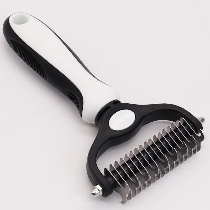 Pet Detangling Double-Sided Grooming Comb for Dogs & Cats