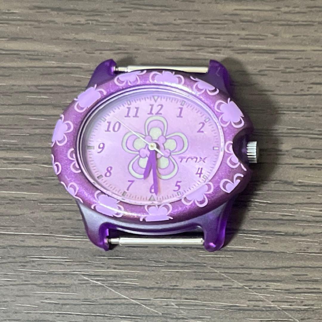 TIMEX Timex TMX watch body only purple