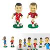 Resin Soccer Star Figurine 12cm Home Decor And Car Ornament Gift For Boys**