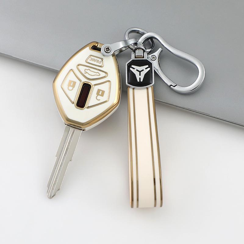 Mitsubishi Car Key Case for Outlander, Eclipse Cross, ASX, Lancer, Pajero Sport