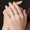 14K Layered Friendship Ring Simple Twist