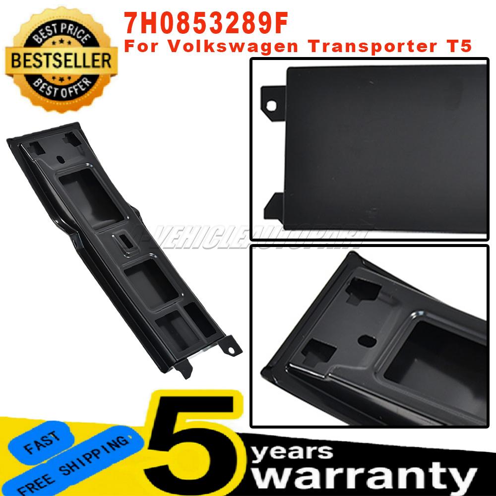 New 7H0853289F For VW Transporter T5 1 Pc B Pillar Left Lower Trim Fuel Cap Flap Cover Black Easy Installation Car Accessories