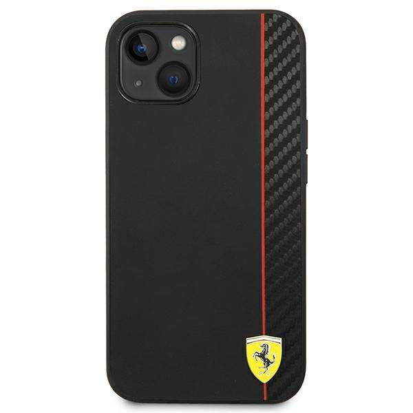 Ferrari Fehcp14Maxbk Iphone 14 Plus / 15Plus 6.7 Czarny/Black Hardcase Carbon