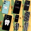 Dentist Dental Teeth Tooth Doctor Case For Xiaomi Redmi Note 13 11 9 10 12 Pro Plus 12S 11S 10S 9S Redmi 12 10C 12C 13C Cover
