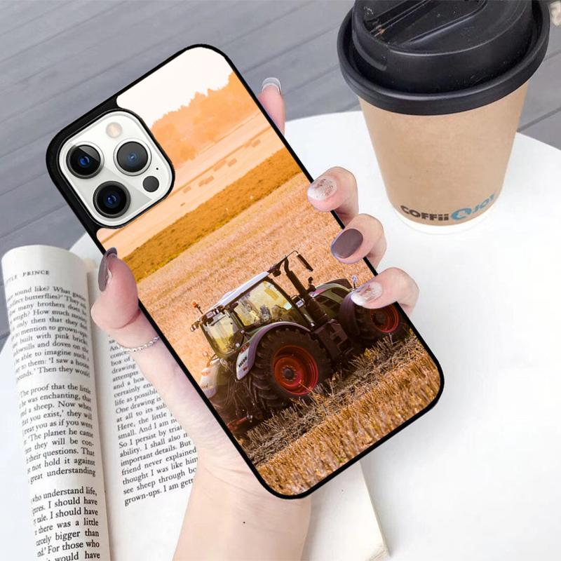 Farm Tractor Mobile Phone Cases Cover For iPhone 17 Air 16 15 14 12 13 11 Pro MAX Apple Plus Coque