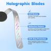 Bug Fans with Holographic Blades, Fly Fans for Tables, Keep Flies Away from Picnic, BBQ, Restaurant, Party, Indoor and Outdoor