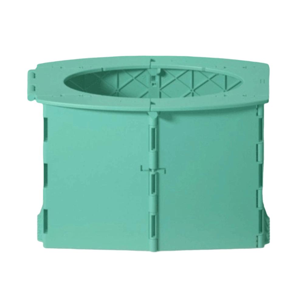 Durable Foldable Baby Toilet Seat Plastic Potty Training Toilet Portable Travel Potty  Daily зелёный