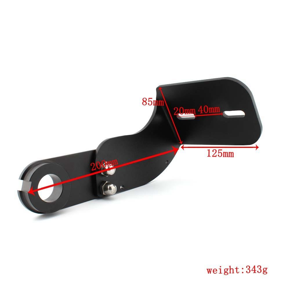 

Универсальный боковой кронштейн для номерного знака для Fat Bob и кастомизации Softail