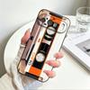 Orange Accent Cassette Funda Phone Cover Case for Google Pixel 10A 8a 6a 10 9 Pro XL 6 7 8 Pro 9a 7a