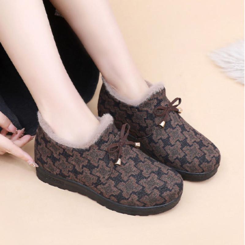 Women's Warm Shoes Casual and Simple Stylish and Versatile Autumn and Winter Outdoor Walking Shoes