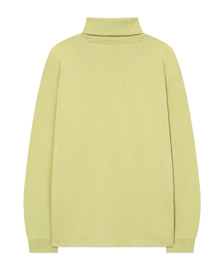 COVERNAT Sorona Layered Turtleneck Long Sleeve Light Olive