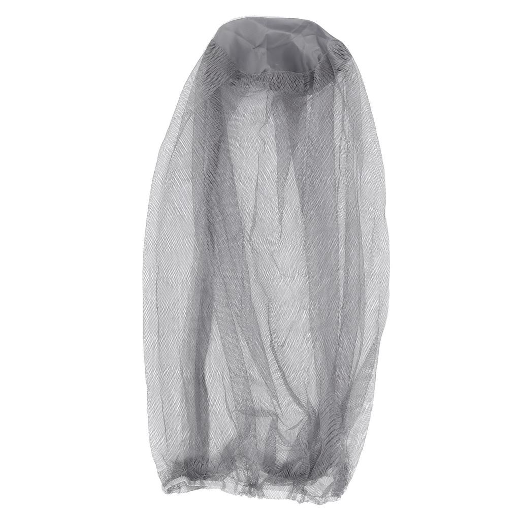 Nylon InsectProof Mosquito Night Fishing Net Sunscreen Breathable Mesh Sheild Cap(Grey )